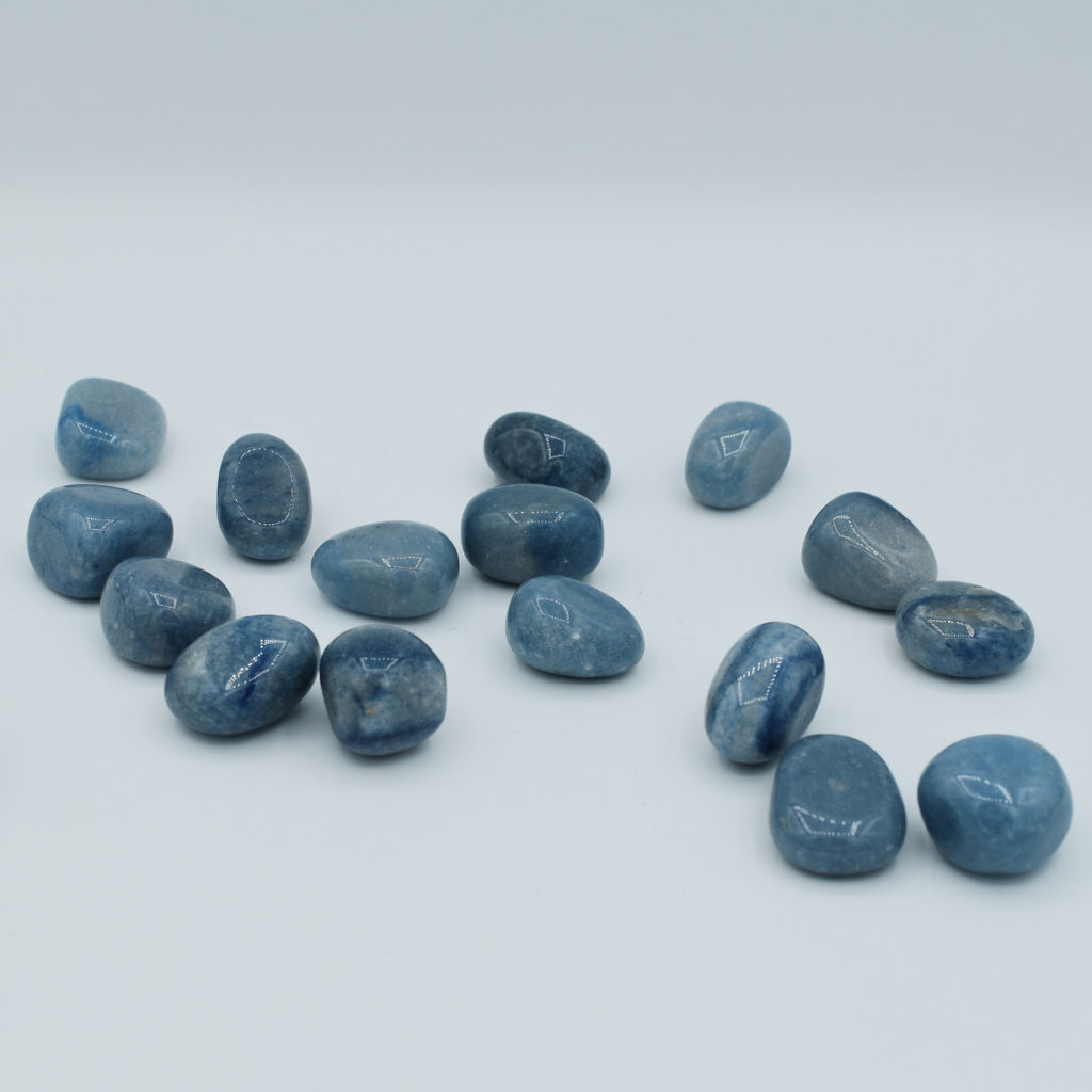 Tumbled Blue Quartz