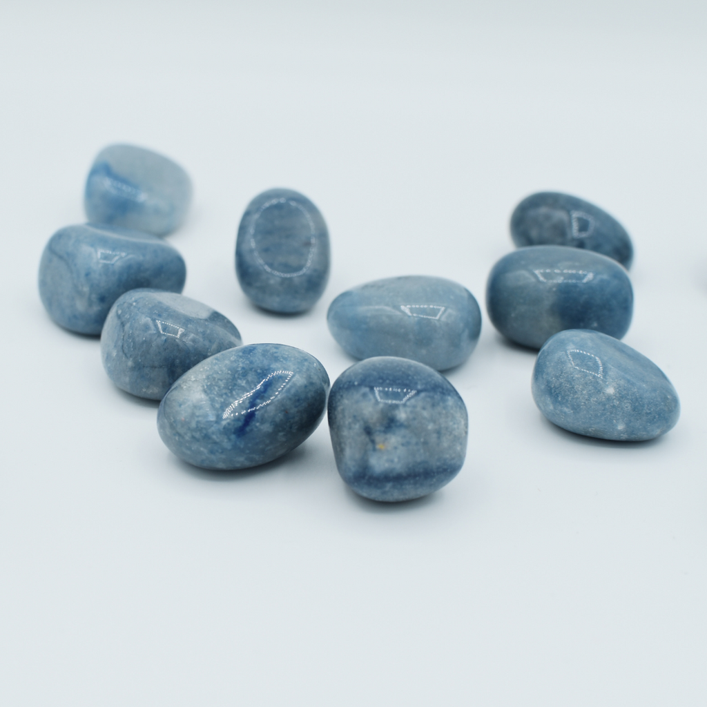 Tumbled Blue Quartz
