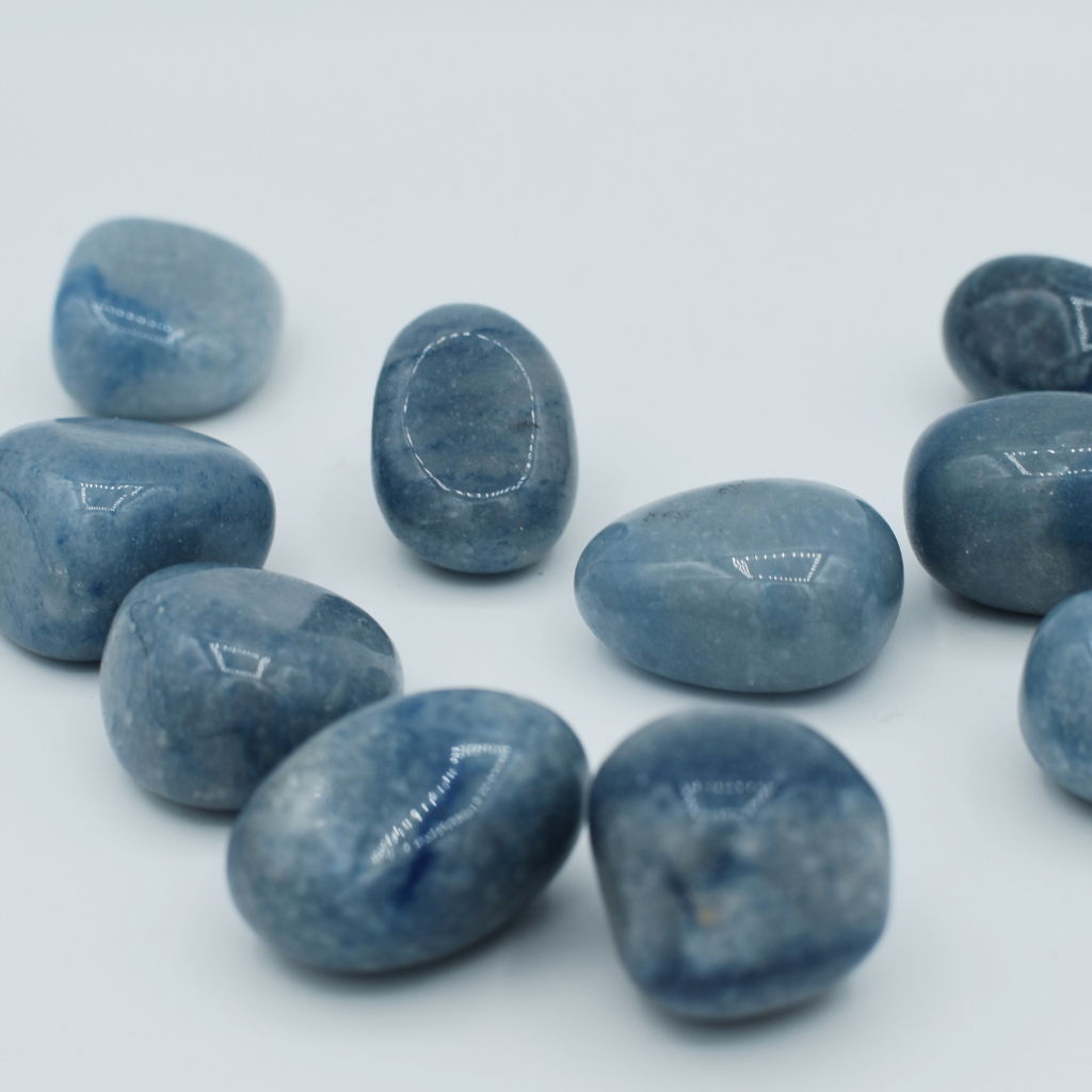Tumbled Blue Quartz