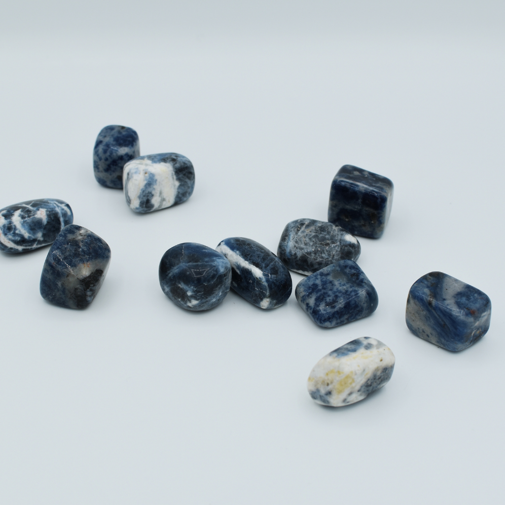 Tumbled Sodalite