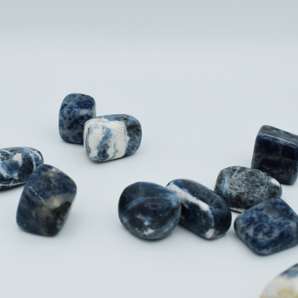 Tumbled Sodalite