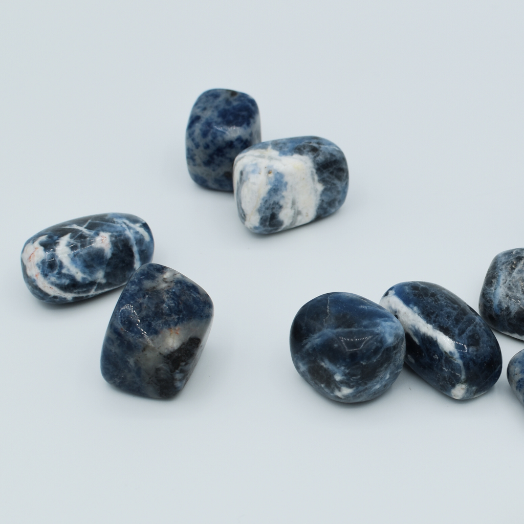 Tumbled Sodalite