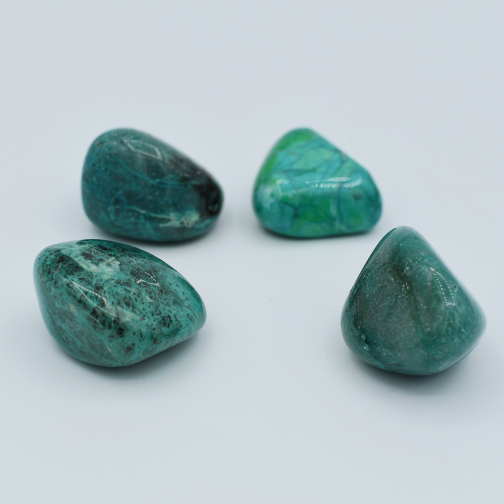 Tumbled Chrysocolla Howlite