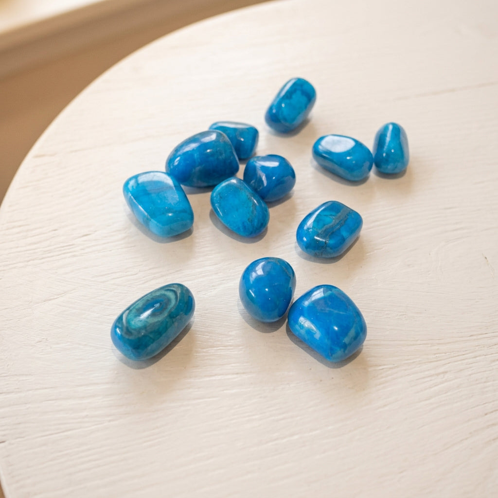 Tumbled Blue Howlite