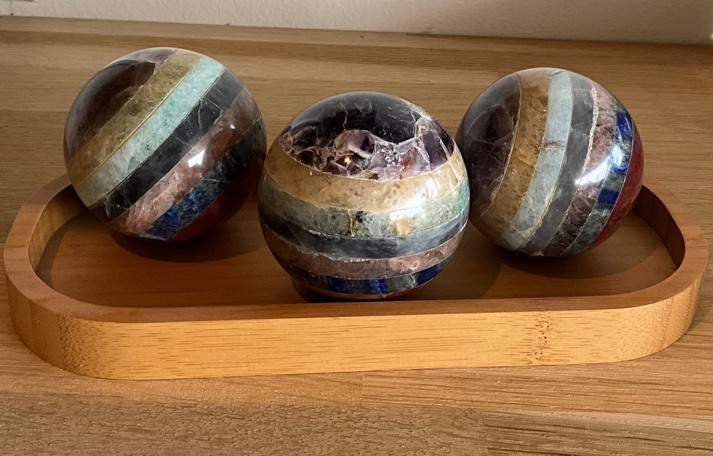 Gemstone Multi Sphere Large 6cm