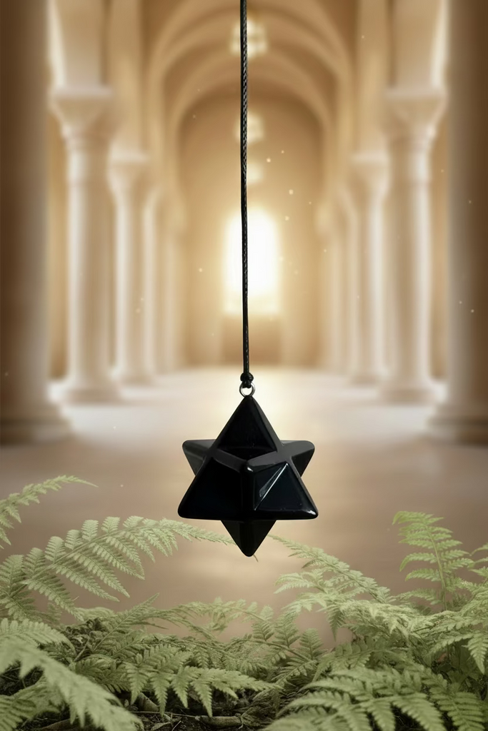 Shungite Merkaba Pendant