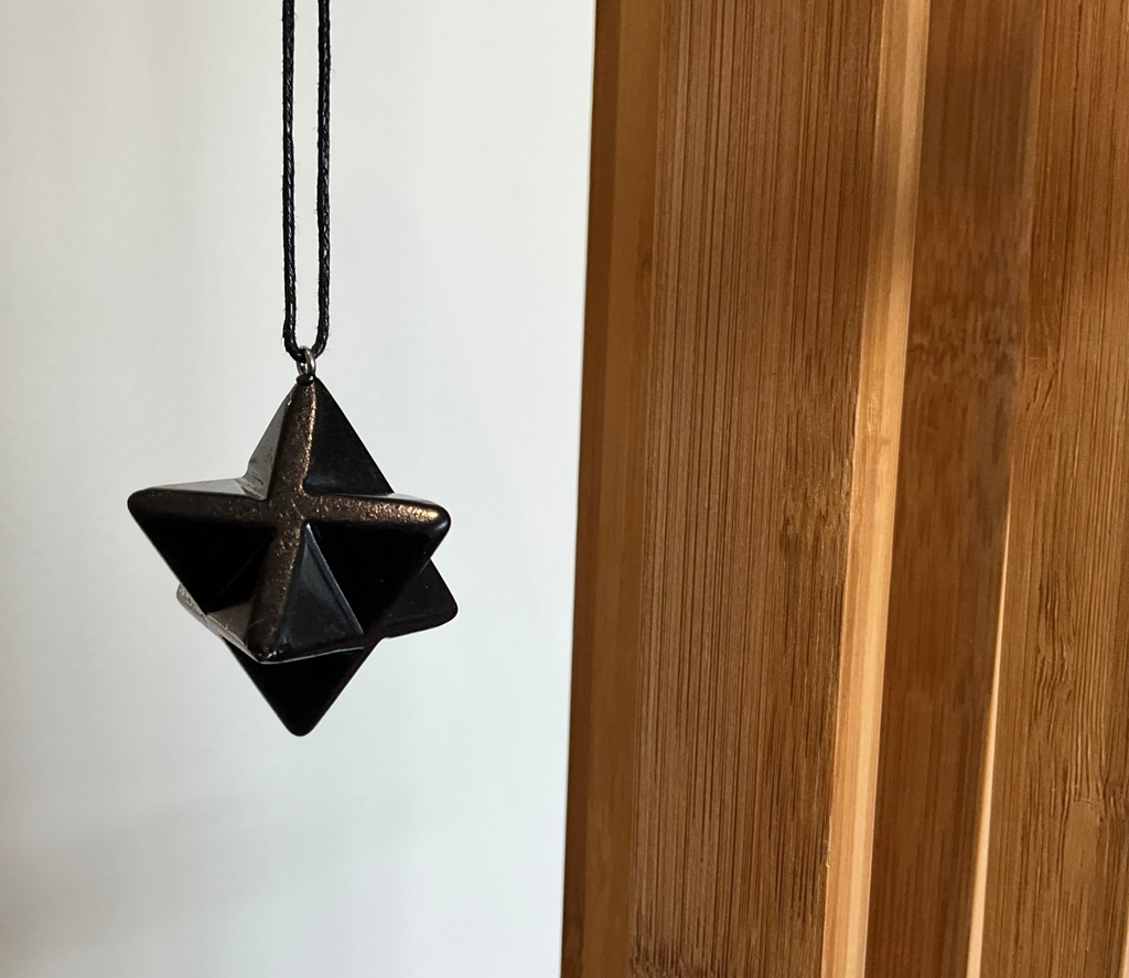 Shungite Merkaba Pendant