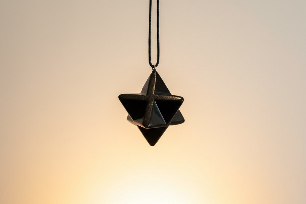 Shungite Merkaba Pendant