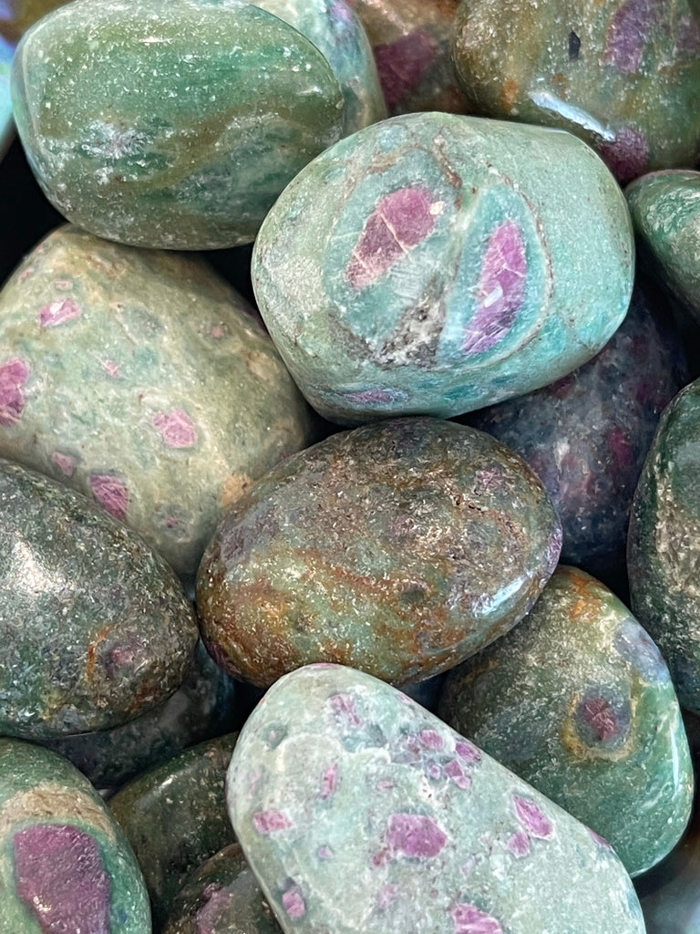 Tumbled Ruby Fuchsite Large