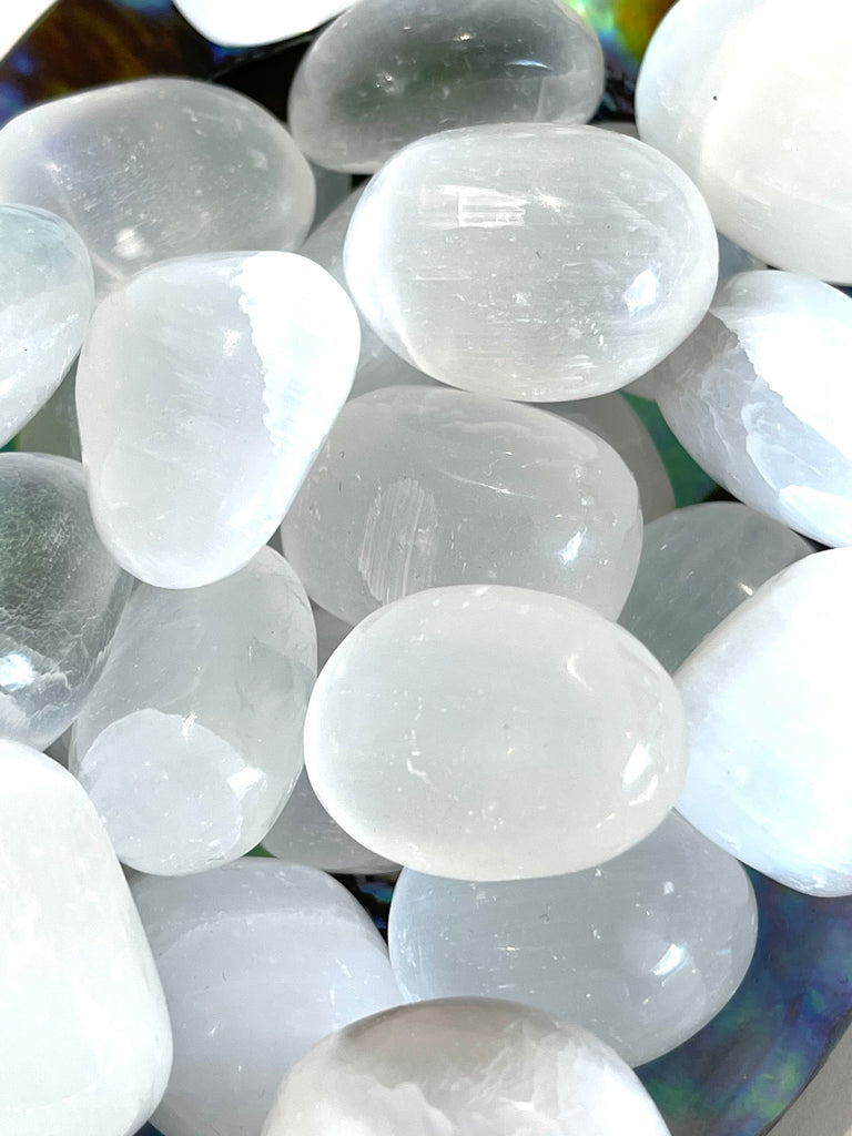 Tumbled Selenite