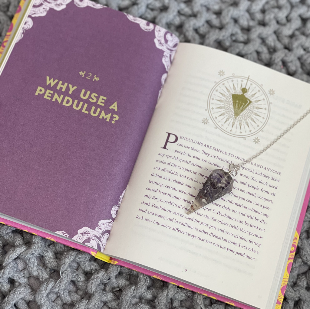 Orgonite Pendulum + Pendulum Book Set