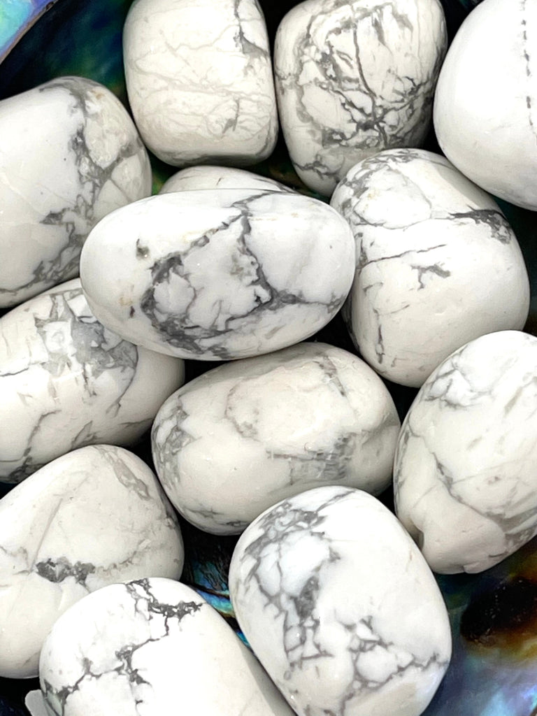 Tumbled White Howlite
