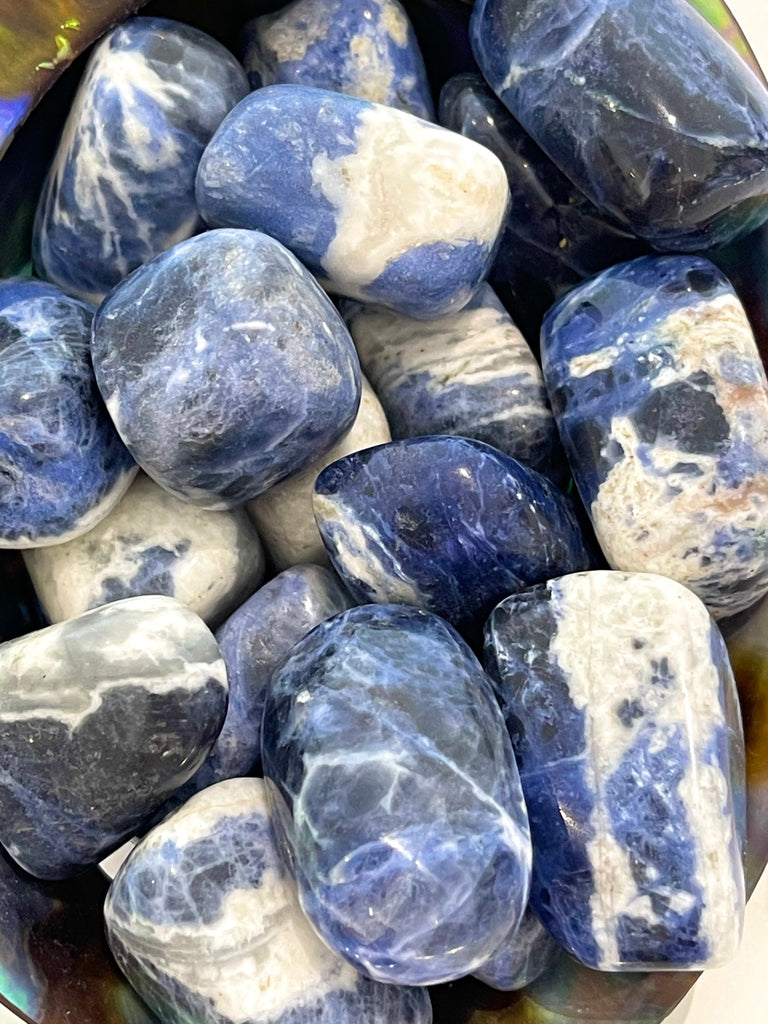 Tumbled Sodalite