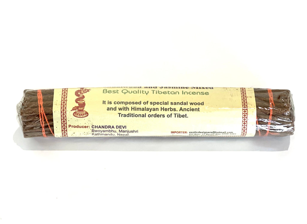 Sandalwood and Jasmine Tibetan Incense