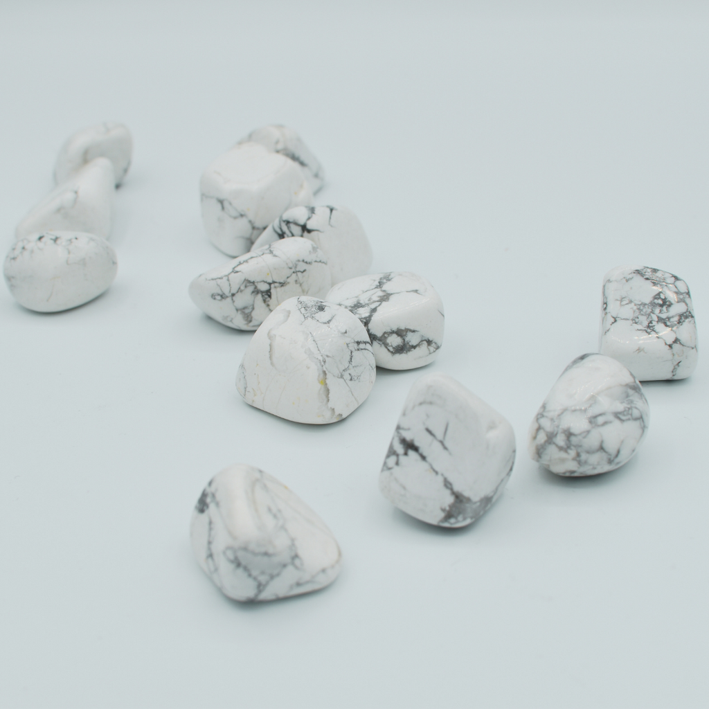 Tumbled White Howlite