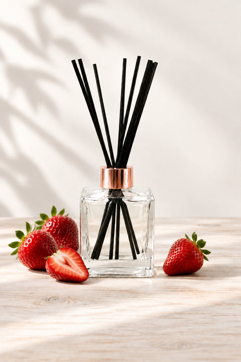 Zen Thyme Champagne Strawberries Reed Diffuser