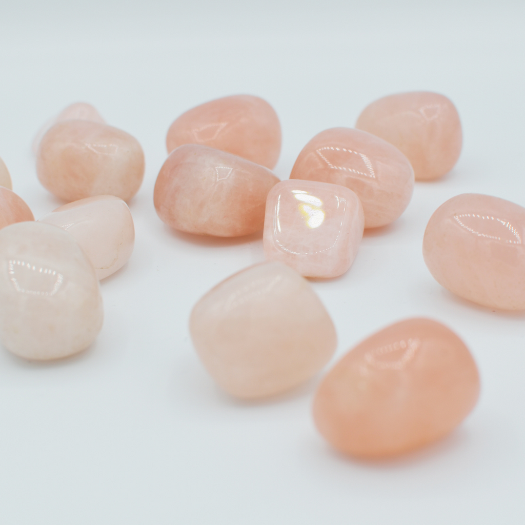 Tumbled Rose Quartz - Premium