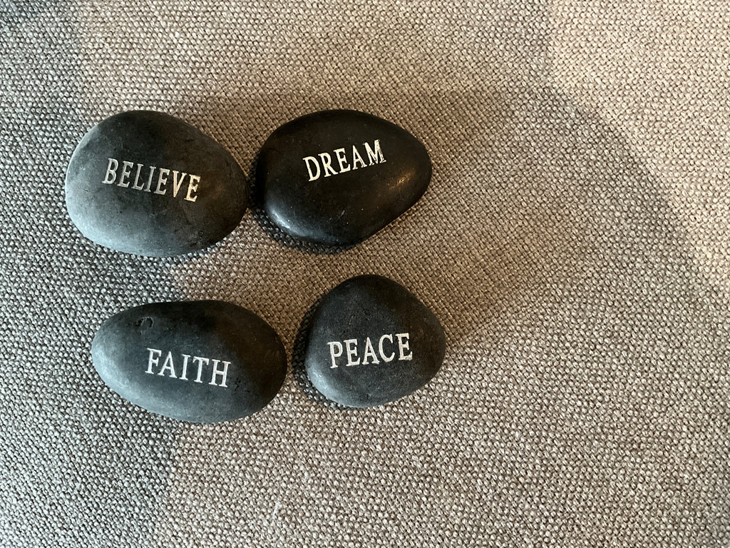 River stones