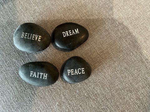 River stones