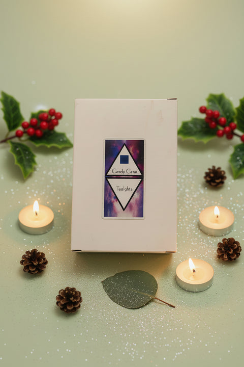 Candy Cane 6 Pack Tealights