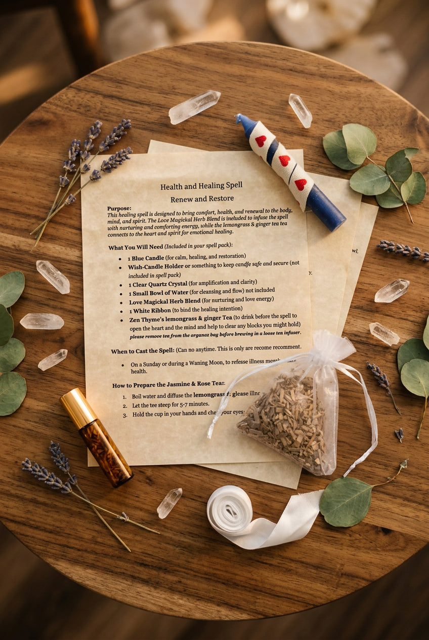 Zen Thyme Health and Healing Spell