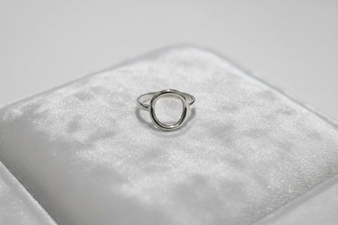 Sterling Sliver Circle - Size 8