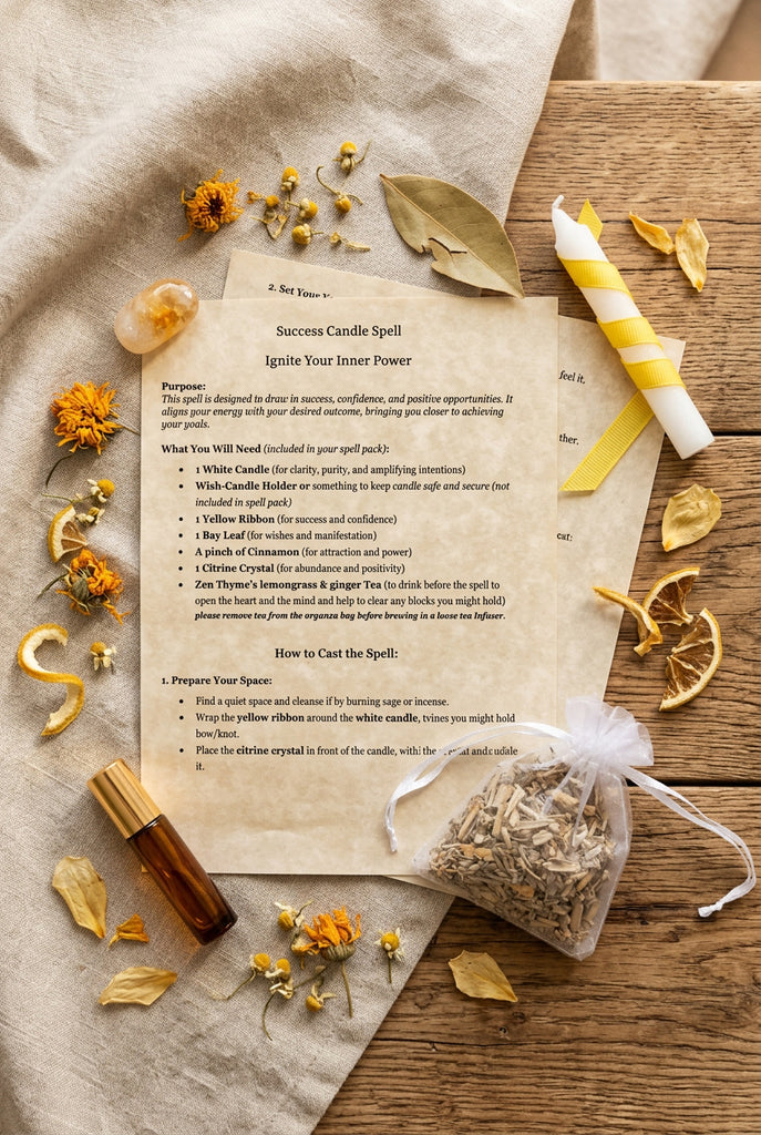Zen Thyme Success Spell Ignite Your Inner Power