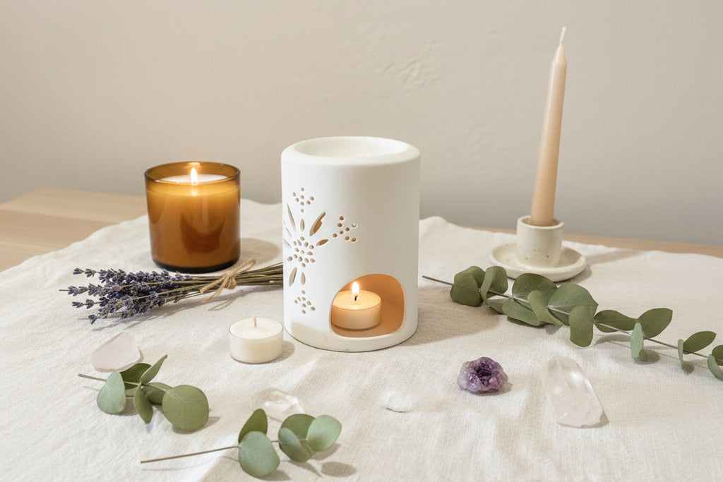 White Ceramic Wax Melt Warmer
