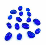 Tumbled Dark Blue Obsidian