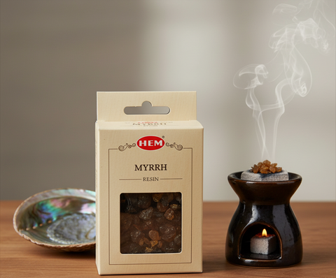 HEM Incense Resin MYRRH 30g