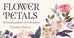 Flower Petals Mini Cards