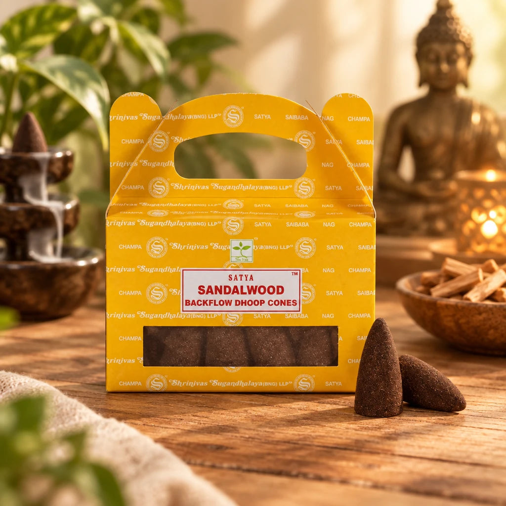 Sandalwood Backflow Dhoop Cones