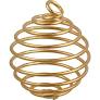 Gold Crystal Cage Small 18mm