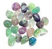 Tumbled Rainbow fluorite