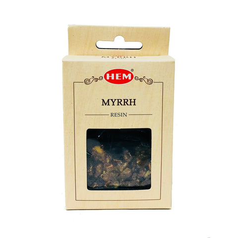 HEM Incense Resin MYRRH 30g