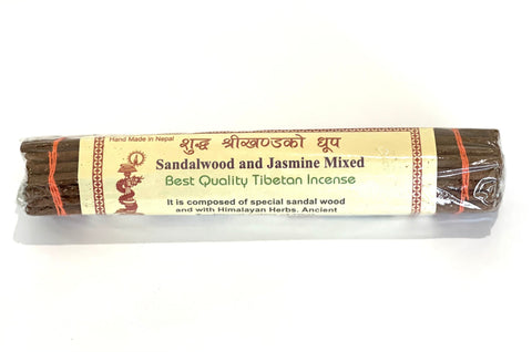 Sandalwood and Jasmine Tibetan Incense